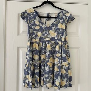 Abercrombie Lemon Summer Dress